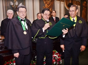 Posse de Jorge Luiz Pereira e Silva como Membro Titular da Academia de Medicina da Bahia.