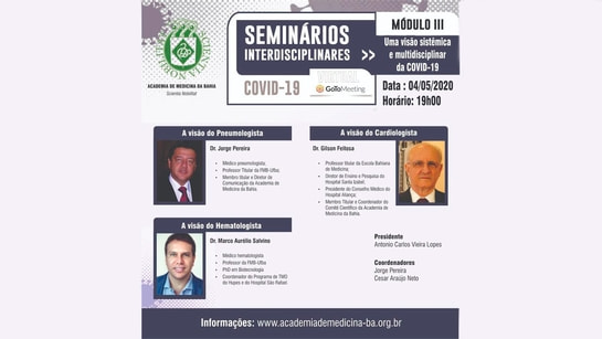 Seminários Interdisciplinares Academia de Medicina da Bahia - COVID-19 Modulo III