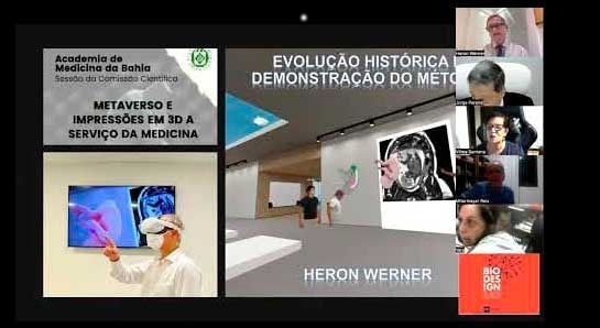 Sessão da Comissão Científica  -  Metaverso e Impressões em 3D a Serviço da Medicina