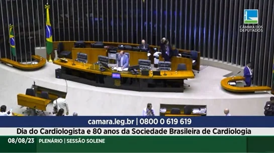 Discurso de Gilson Feitosa plenário da Câmara Federal