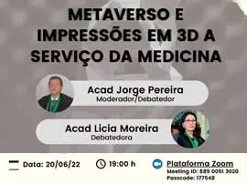 Metaverso e impressões em 3D a serviço da medicina