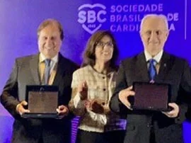 Acadêmicos Gilson Feitosa e Jadelson Andrade são homenageados pela Sociedade Brasileira de Cardiologia (SBC)