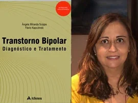A Profa. Angela Scippa publica o livro Transtorno Bipolar - Diagnóstico e Tratamento