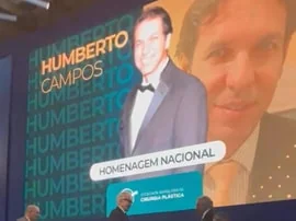 Prof. Dr. Humberto Campos recebe Homenagem Nacional da Sociedade Brasileira de Cirurgia Plástica 