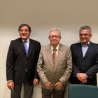 Prof. Antônio Carlos Vieira Lopes, Prof. José Roberto de Souza Baratella e Prof. César de Araújo Neto