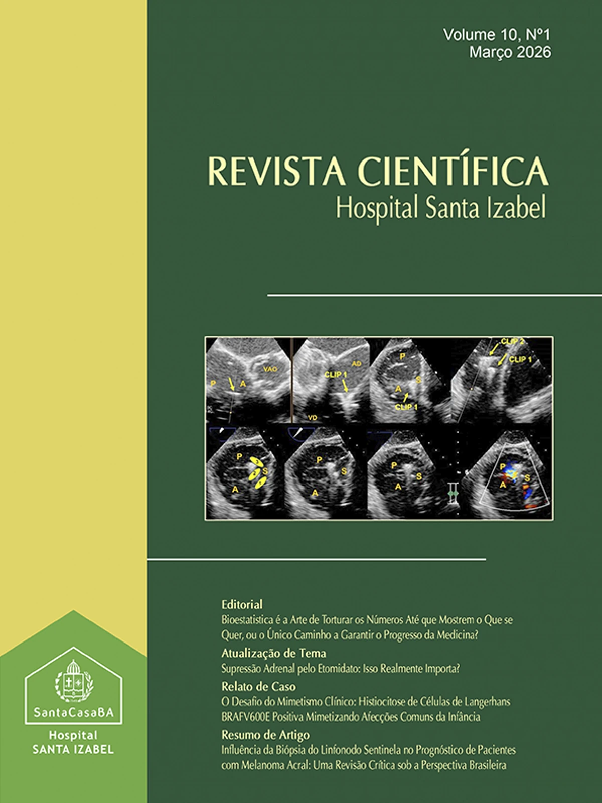 v. 10 n.1 (Março 2026): Revista Científica Hospital Santa Izabel